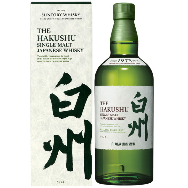 【お一人様3本限り】サントリー シングルモルトウイスキー 白州 NV 43度 箱付 700ml