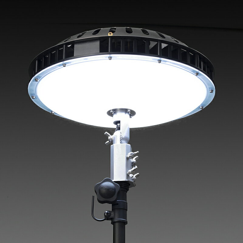 【 LED 台車式 投光器 BL300 黒 発電機無し】PSE届出済 技術基準適合 LEDライト 投光器 39000lm 300W 昼光色 災害 水害 風害 非常用照明 避難所 公民館 危機管理 屋外工事用 農業用 防雨 防水 防雪 IP65 バルーン代替