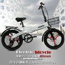 【型式認定獲得】電動折りたたみ自転車 20インチ 軽量 ファットバイク 電動 マウンテンバイク 折りたたみ 20インチ 折りたたみ自転車 アルミフレーム 折り畳...