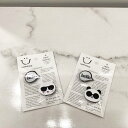 HAPPYFACE ハッピーフェイス hello+サングラスパンダブローチ 小物 アクリルブローチ パンダ 可愛い 大人 プレゼント 高級感 上品 モノクロ プレゼント ギフト