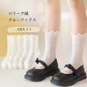 子供 靴下 薄手 女の子 ロリータ ソックス 5足入り 夏 キッズ メッシュソックス 透け感 春 秋 クルーソックス 脱げない コットン 快適 抗菌 女児 ジュ...
