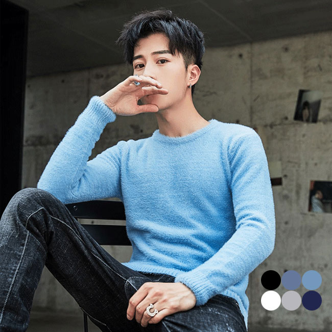 【在庫処分!早い物勝ち!】【送料無料】ニット セーター メンズ ニットセーターメンズ メンズニット メンズセーター クルーネック プルオーバー セーター トップ...