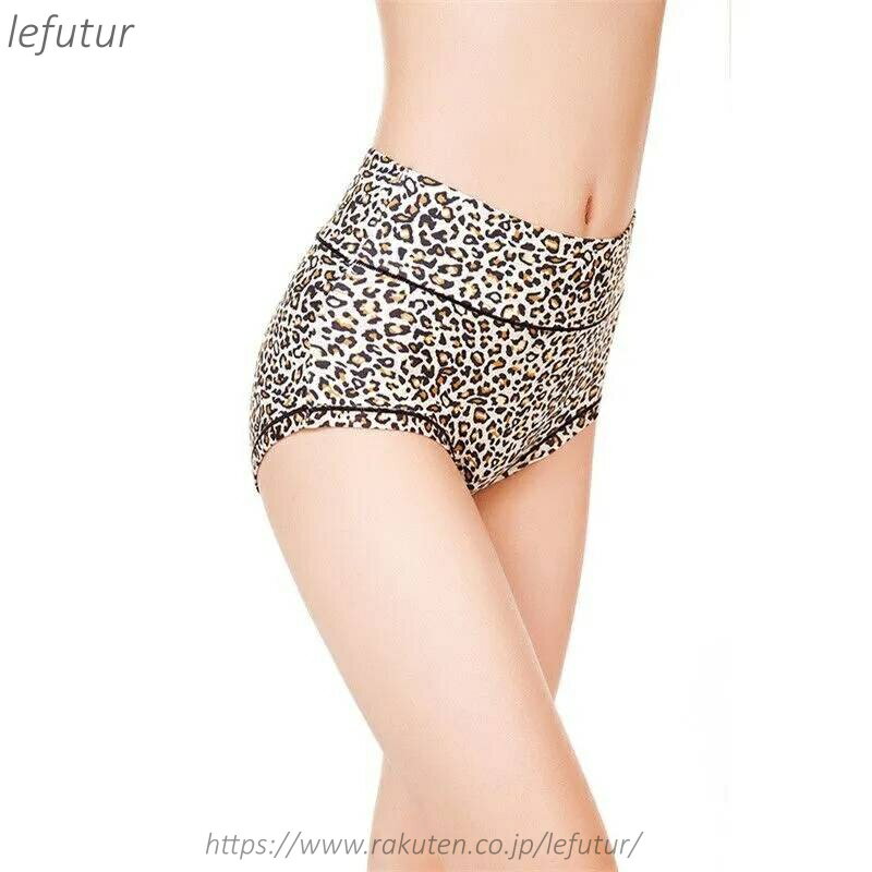 【送料無料】下着 レディース 4点セット ヒョウ柄ショッツ 大きいサイズ 女性 ショーツ パンツ セクシー 可愛い 大人 かわいい 肌着 短パン ショ-トパンツ 部屋着 単品 ハイウエスト 大きサイズ インナーウエア 縫い目なし 送料無料 シンプル カジュアル おしゃれ