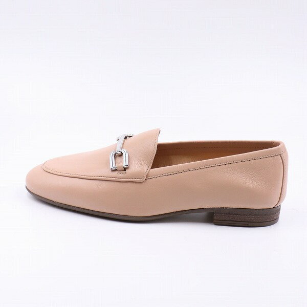 ウニーサ UNISA DALCY レザー ビット ローファー ヒール2.0 ベージュ dalcy-bg 200