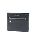ペッレモルビダ PELLE MORBIDA Barcaシリーズ サフィアーノ調 カーフレザー マネークリップタイプ ミニウォレット ネイビー ba529-na 100