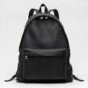 エス マーノ S.MANO DAY PACK イタリアンキップレザー × 真鍮 バックパック ブラック smn008-bl 100