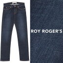 ROY ROGERS ロイ ロジャース LEONARDO JP スリムフィット ストレッチ デニム インディゴブルー d0210062-na 100