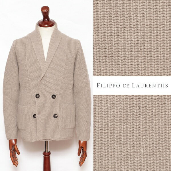 FILIPPO DE LAURENTIIS եå  ƥ  륫ߥ 硼륫顼֥֥쥹 ˥åȥǥ ȡ 910 csomlt33-taupe 100