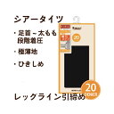 【P-SELECT】【秋冬商品】【ひきしめ着圧】20デニールゾッキ着圧ブラック・ヌーディーベージュ【透け感あり】【レガルト】【LegStyle】【レッグスタイル...