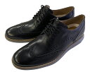 コールハーン ビジネスシューズ メンズ COLE HAAN 「コールハーン」ORIGINAL SHORT WINGTIP OXFORD「オリジナルグラウンド ウィング オックスフォード」「C26470」BLACK/IRONSTONEカラー 海外並行輸入正規品★サイズ交換片道無料★【あす楽対応_関東】