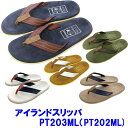 ISLAND SLIPPER 「アイランドスリッパ」PT203ML「PT202ML」スエード＆レザーMADE IN HAWAII ビーチサンダルアメリカ正規品■サイズ交換片道送料無料！■【あす楽対応_