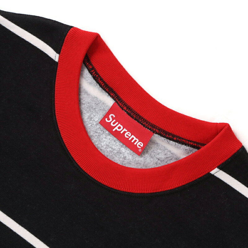 SUPREME シュプリーム STRIPED CREWNECKアメリカ正規直営店買付分【あす楽対応_関東】