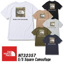 ザ ノースフェイス/THE NORTH FACES/S Square Camouflage Teeショートスリーブスクエアカモフラージュティー「NT32357」日本正規代理店商品★サイズ交換片道送料無料★【あす楽対応_関東】ノースフェイス