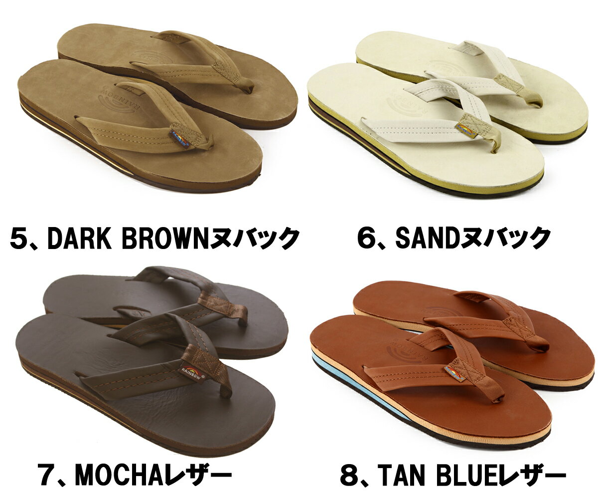 RAINBOW SANDALS「レインボーサンダルズ」#302 ダブルアーチレザー■サイズ交換片道送料無料！■【あす楽対応_関東】海外正規並行輸入品 レインボーサンダル 3