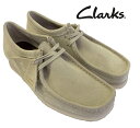 クラークス オリジナルス ワラビー ローカット メンズ メイプル スエードCLARKS ORIGINALS WALLABEE LOW 品番「26155515」UK規格★サイズ交換片道送料無料★【あす楽対応_関東】