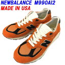 NEW BALANCEuj[oXvMADE IN USAM990AI2 IWJ[ DCYTCYГyyΉ_֓z