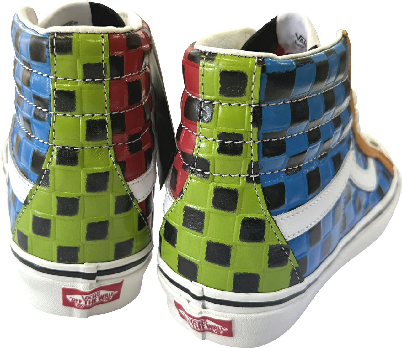 VANS SK8-HI バンズ スケートハイオールレザーマルチカラー 品番「VN0A38GF9ID」ヴ...