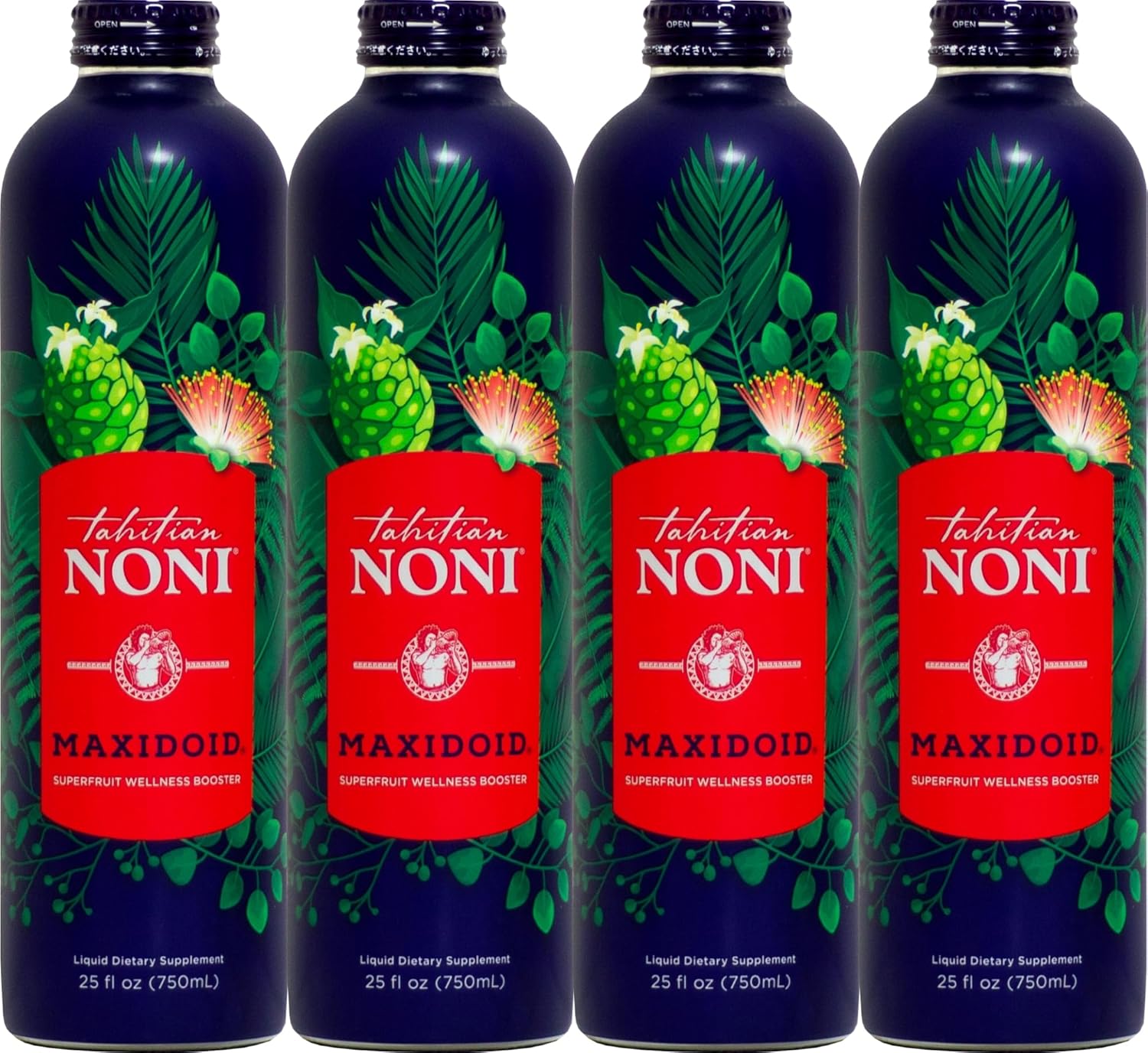 モリンダ MORINDA タヒチアンノニ マキシドイド 750ml 4本 ニューエイジ パートナーコ