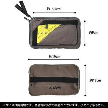 バッグインバッグ 【メール便で送料無料】 トガクレ BAG in BAG XSサイズ TOGAKURE CETA Series インナーバッグ コスメポーチ 化粧ポーチ 筆入れ ペンケース 収納 人気 小さめ スマホ マークス シンプル 軽い