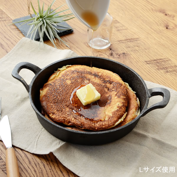 【よりどり送料無料】 スキレット DULTON ダルトン GLUTTON グラットン Round pan ラウンドパン Mサイズ Skillet フライパン グリルパン アウトドア キャストアイアン 鋳鉄製フライパン ダッチオーブン 楽天 240147