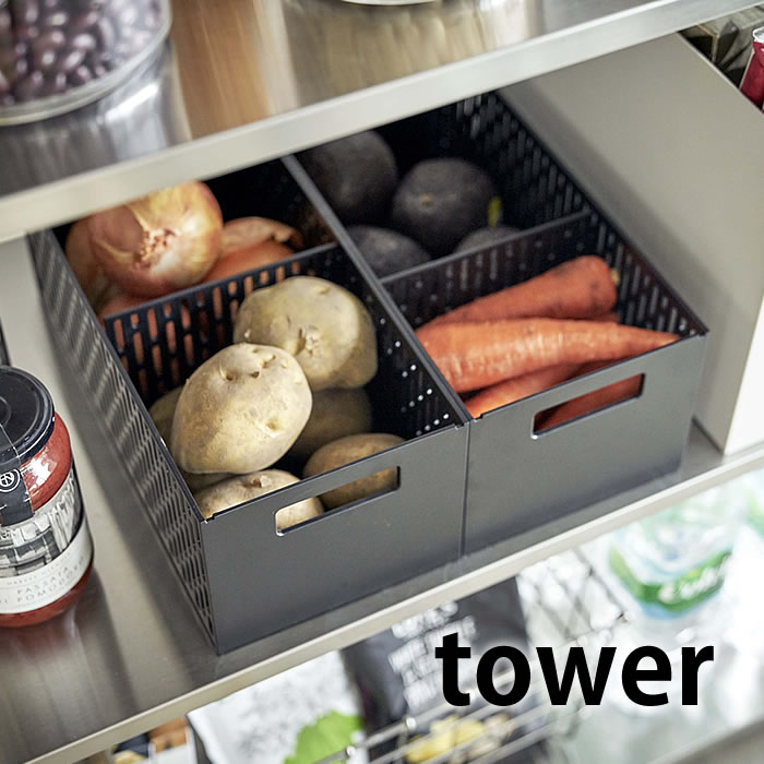 【3月1日はポイント最大10倍祭】ベジタブルストッカー タワー tower 野菜ストッカー 野菜 保存 常温 収..