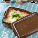 ツールズ グリラー ミニ TOOLS GRILLER MINI 耐熱 陶器 日本製 電子レンジ 魚焼きグリル ガスレンジ 可 直火調理 ダッチオーブン グリルパン 遠赤外線 レシピ付き ロースター グリル 一人用 おうち時間 プレート イブキクラフト