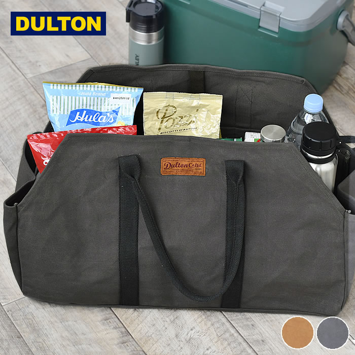 ワックス キャンバス ログ バッグ Wax canvas log bag トートバック ダルトン DULTON メンズ レディース 大きめ キャンプ アウトドア レジャー ギア収納 収納 工具 ハンドメイド ログバッグ キャンパス生地 ビンテージ感 ユニセックスのサムネイル