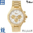 【正規品】Maxi マキシ ハワイアンジュエリー 時計 腕時計 メンズ 男性に人気のサイズ 大きめ ユニセックス 男女兼用 スクロールウォッチ ゴールド ゴール...
