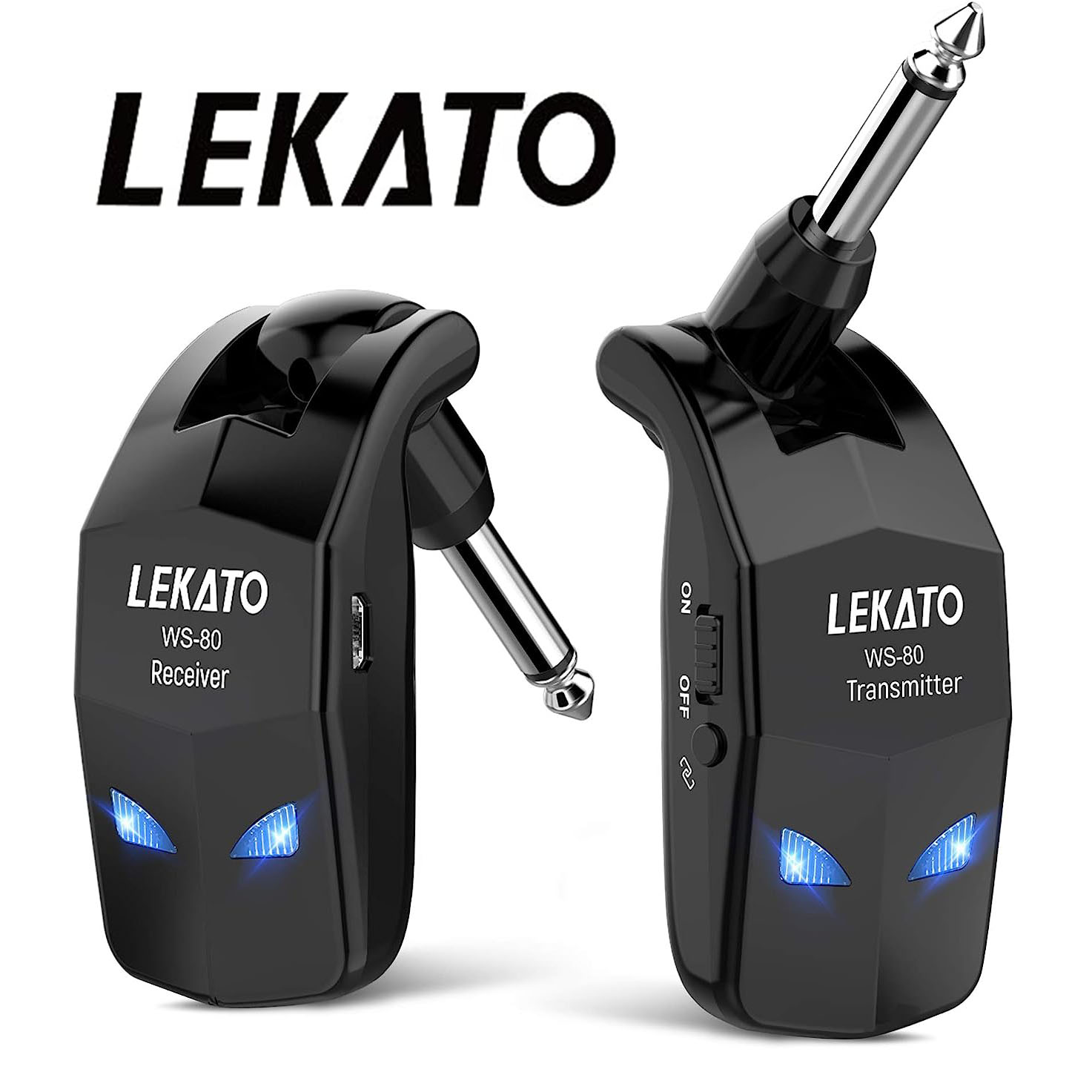 【クーポンで13%OFF】1年保証 LEKATO ギターワイヤレスシステム ワイヤレス システム エレキギター ベース 送受信機 …