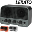 【クーポンで18 OFF】1年保証 LEKATO ミニ ギターアンプ エレキギター ギター スピーカー アンプ ワイヤレス ベース Bluetooth 5.0 AUX 5W ヘッドホンジャック ブルートゥース 無線 USB 充電式 mini 小型 自宅 ライブ 練習用 充電式 スマホ 軽量 語取扱説明書付き アコギ