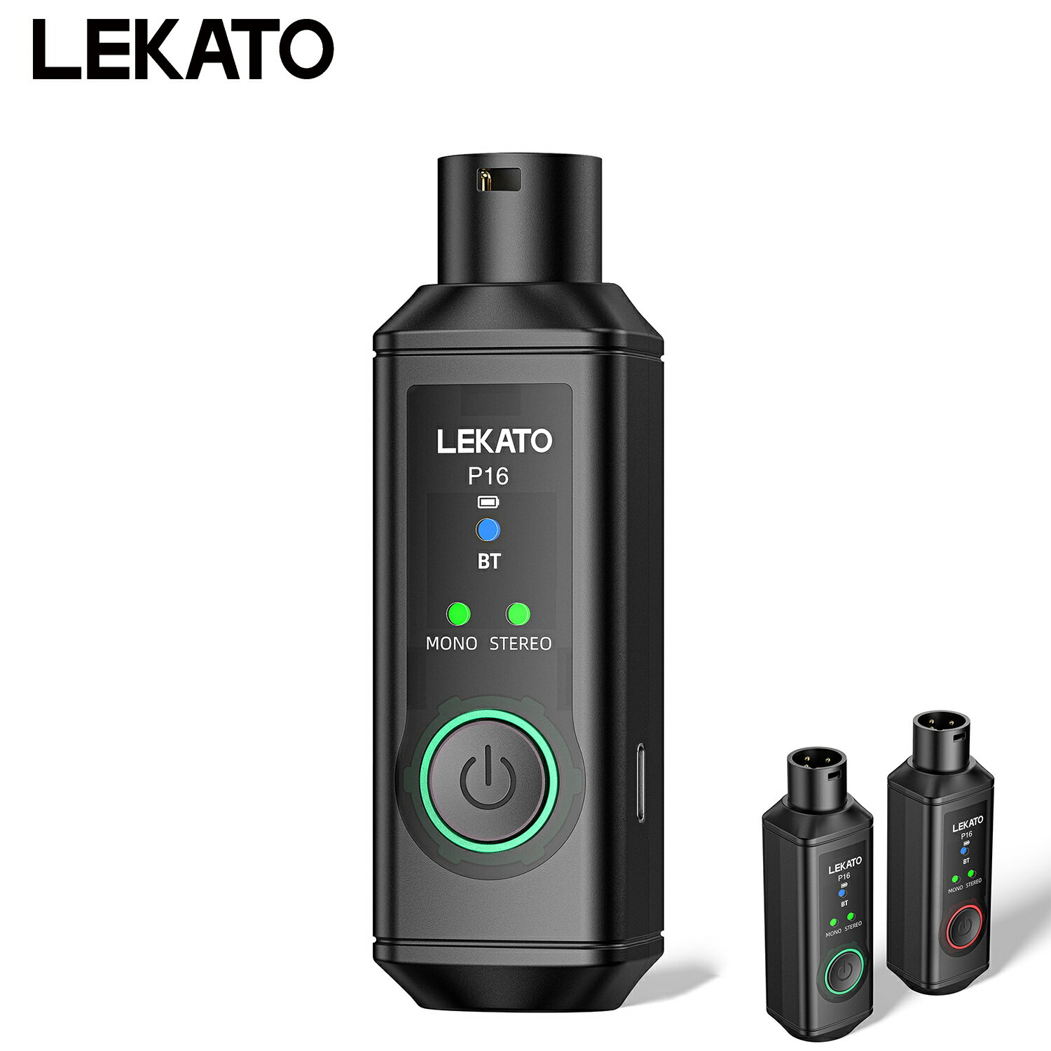 【10％PT還元+10%OFFクーポン】1年保証 LEKATO XLR ワイヤレススピーカーシステム ワイヤレス スピーカー 送信機 受信機 アダプタ オーディオミキサー用 スピーカー用 Type-C 充電式 ケーブル不要 長時間利用可 モノラル ステレオ Bluetooth