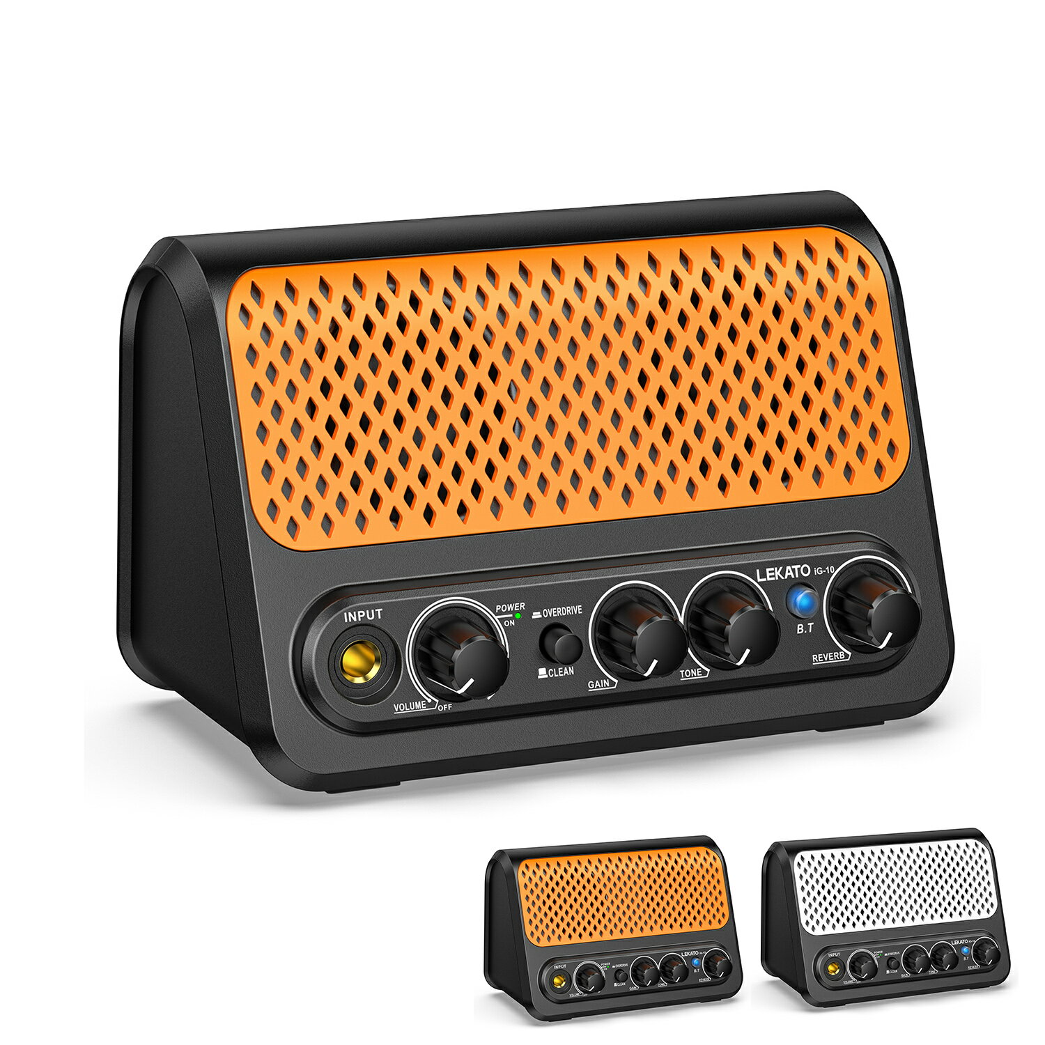 ミニ ギターアンプ エレキギター アンプ スピーカー ワイヤレス ベース Bluetooth 5.0 AUX入力 10W ヘッドホンジャック ブルートゥース 無線 Type-C 充電式 mini 小型 自宅 ライブ 練習用 スマホ 超 軽量 アコギ用 5W 音量調節 父の日