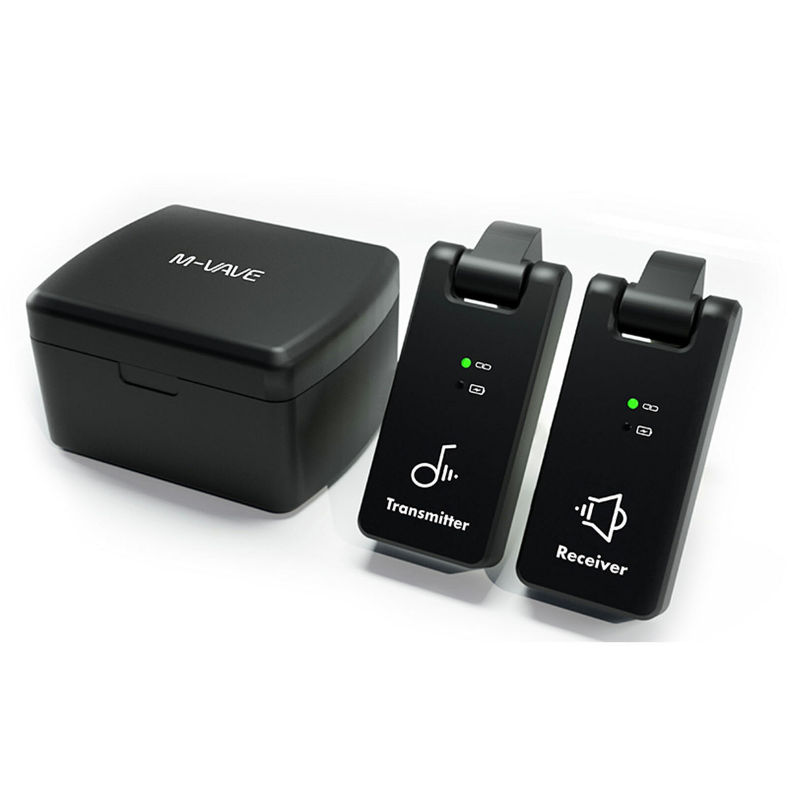 ギター ワイヤレス システム エレキギター ベース 送受信機 3.5mm 6.35mm 2.4GHz 4チャンネル USB 充電式 ケース 充電ボックス 小型 軽量 コンパクト ステレオ放送 190°回転 アコギ エレアコ 軽量 コンパクト モノラルプラグ アコギ 端子 父の日