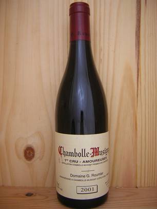 2001 ジョルジュ ルーミエ シャンボール ミュジニー プルミエ クリュ レ ザムルーズ 赤ワイン 辛口 750ml Georges Roumier Chambolle Musigny Amoureuses