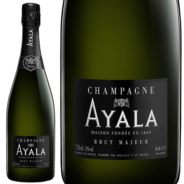 NV ブリュット マジュール アヤラ 正規品 シャンパン 辛口 白 750ml Champagne Ayala Brut Majeur NV