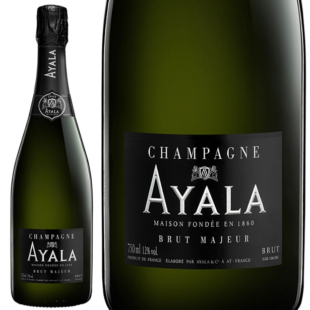 NV アヤラ ブリュット マジュール ハーフサイズ 正規品 シャンパン 辛口 白 375ml AYALA Brut Majeur NV demi