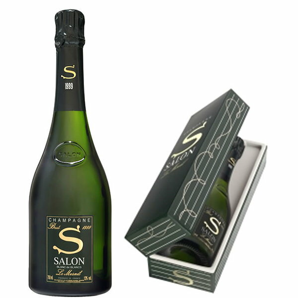 1999 サロン ブラン ド ブラン ル メニル ブリュット キュヴェS ギフト ボックス シャンパン 辛口 白 750ml Champagne Salon Blanc de Blancs Le Mesnil Brut Gift Box