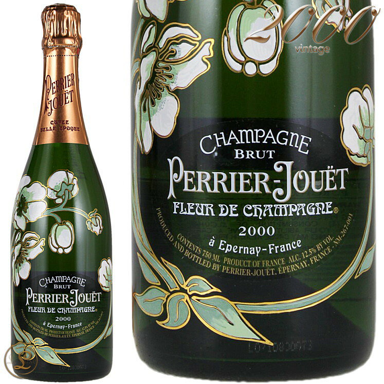 2000 ペリエ ジュエ ベル エポック シャンパン 泡 白ワイン 辛口 750ml Perrier Jouet Belle Epoque Brut Millesime