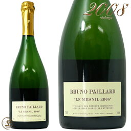 2008 ル メニル コトー シャンプノワ ブルーノ パイヤール 正規品 白ワイン 辛口 750ml Bruno Paillard Le Mesnil Coteaux Champenois 2008