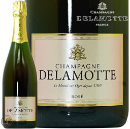 NV ロゼ ブリュット ドゥラモット シャンパン 辛口 ROSE 750ml 正規品 Champagne Delamotte Brut Rose