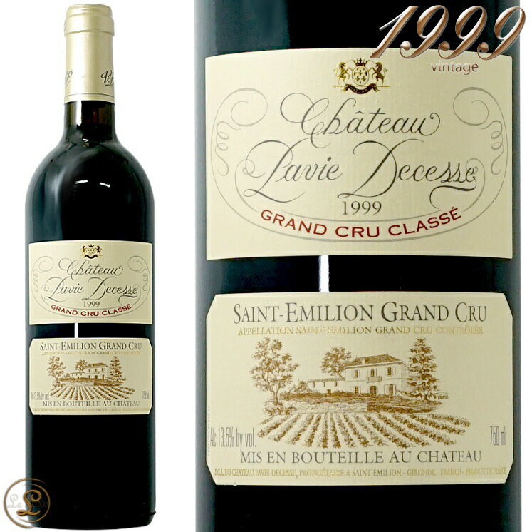 1999 シャトー パヴィ デュセス 赤ワイン 辛口 750ml Chateau Pavie Decesse