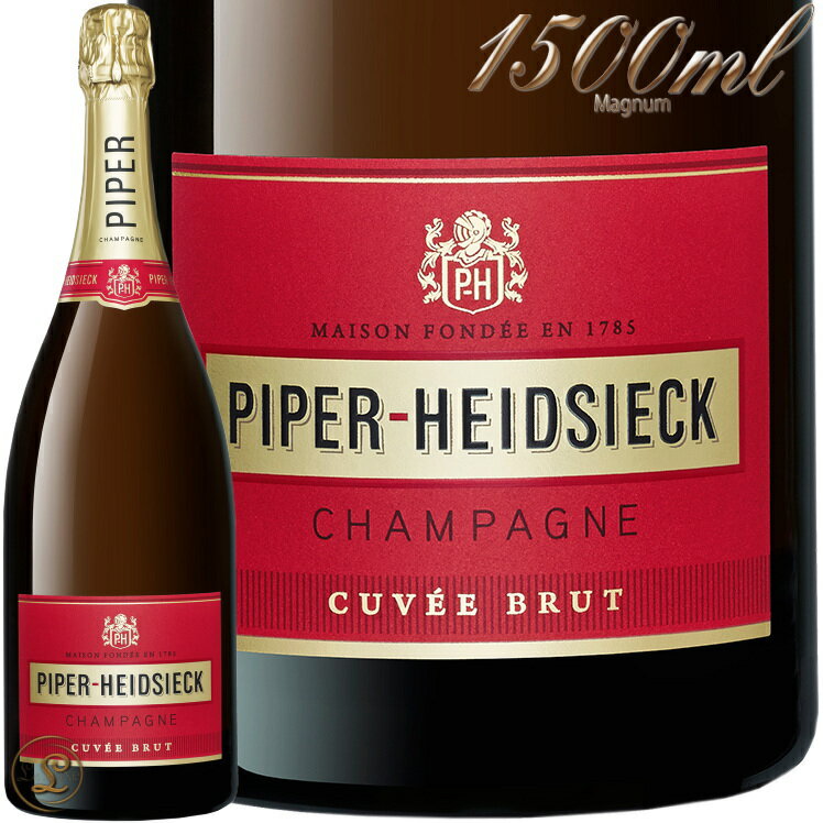 NV ブリュット マグナム パイパー エドシック 正規品 1500ml 泡 白 辛口 Piper Heidsieck Brut Magnum NV