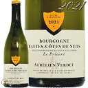 2021 uS[j I[g R[g h jC  v u IA Ff Ki C h 750ml Aurelien Verdet Bourgogne Hautes Cotes de Nuits Le Prieure Blanc