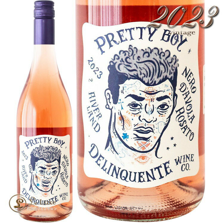 2023 プリティ ボーイ デリクエンテ 正規品 ロゼワイン 辛口 750ml Delinquente Pretty Boy Rose