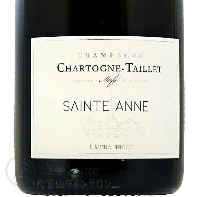 NV キュヴェ サンタンヌ ブリュット シャルトーニュ タイエ シャンパン 白 750ml Champagne Chartogne Taillet Sainte Anne Brut leluxe-10010000 代官山ワインサロン Le・Luxe サンプル画像2