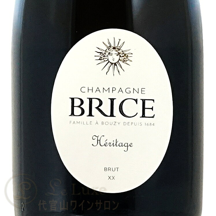 NV エリタージュ ブリュット ブリス 正規品 シャンパン 白 辛口 750ml Brice Heritage Brut leluxe-10013345 代官山ワインサロン Le・Luxe サンプル画像2