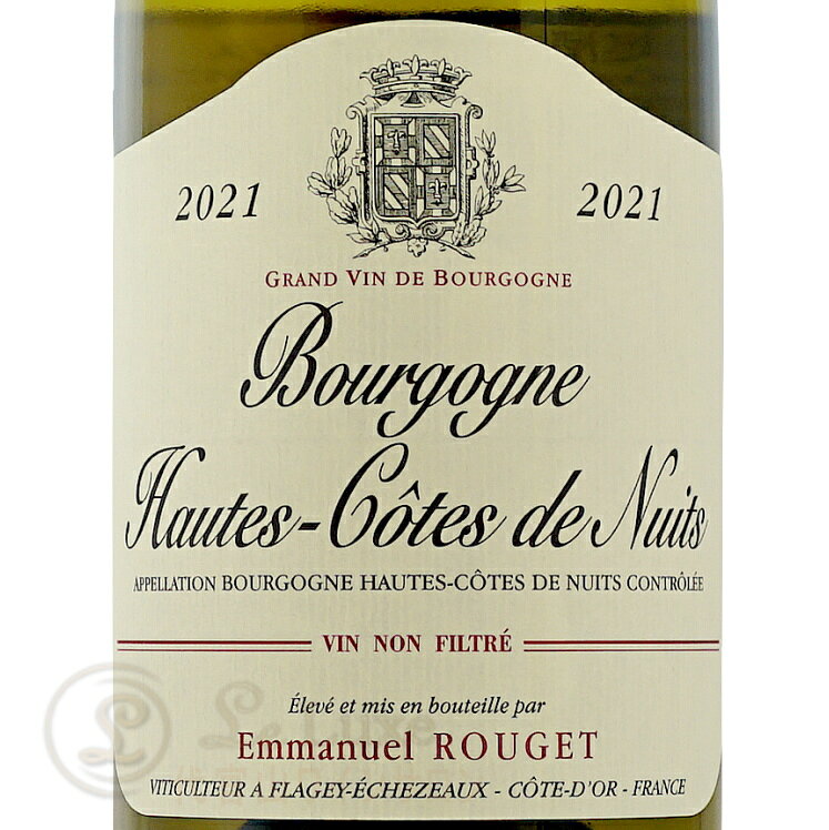 2023 ブルゴーニュ オート コート ド ニュイ ブラン エマニュエル ルジェ 白ワイン 750ml Emmanuel Rouget Bourgogne Hautes Cotes de Nuits Blanc leluxe-10013406 代官山ワインサロン Le・Luxe サンプル画像2