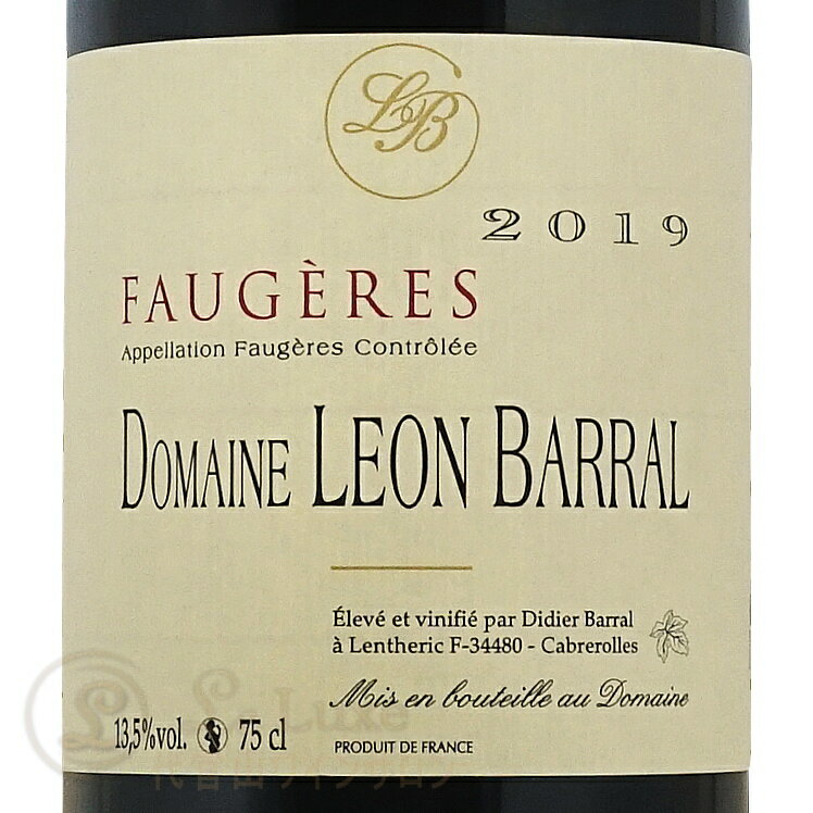 2019 フォジェール ドメーヌ レオン バラル 正規品 赤ワイン 750ml Domaine Leon B...