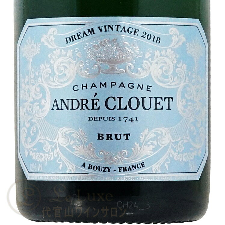 2018 ドリーム ヴィンテージ アンドレ クルエ シャンパン 白 辛口 750ml Andre Clouet Dream Vintage leluxe-10013350 代官山ワインサロン Le・Luxe サンプル画像2