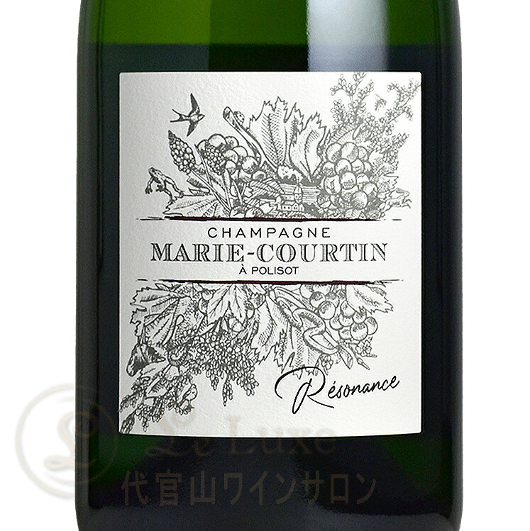 NV レゾナンス エクストラ ブリュット マリー クルタン 正規品 シャンパン ノンドゼ 白 750ml Marie Courtin Resonance Extra Brut leluxe-10014287 代官山ワインサロン Le・Luxe サンプル画像2